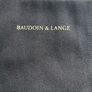BAUDOIN‎ & LANGE NAVY BLUE SHOE DUST BAG